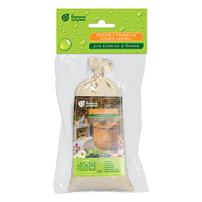 

Запарка для бани Банные штучки Крепкое здоровье 33448 125 г, Крепкое здоровье