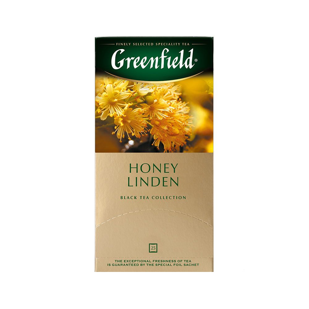 

Чай черный Greenfield Honey Linden 25 пакетиков