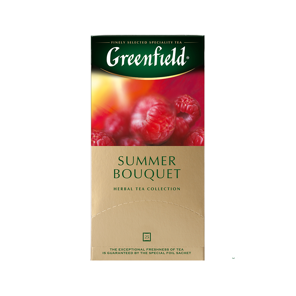 фото Чай травяной greenfield summer bouquet 25 пакетиков