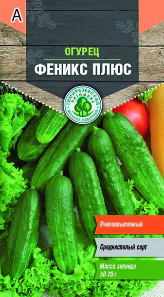 

Семена овощей Тимирязевский питомник Of000095553 Огурец Феникс плюс 0,5 г