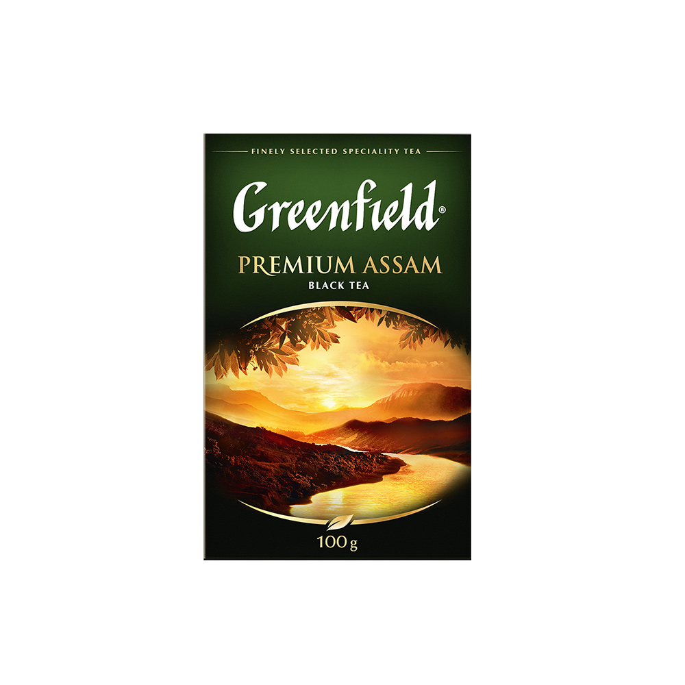 

Чай черный листовой Greenfield Premium Assam 100 г