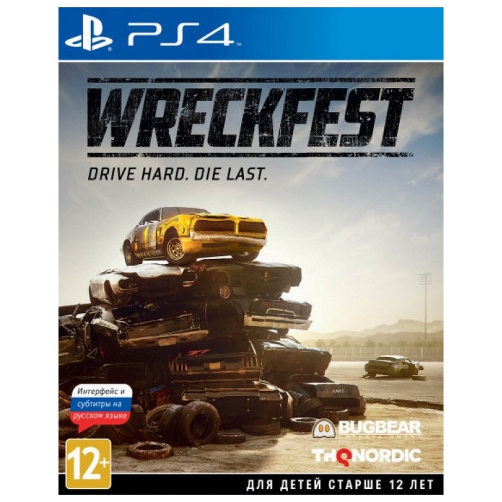 Игра Wreckfest для PlayStation 4