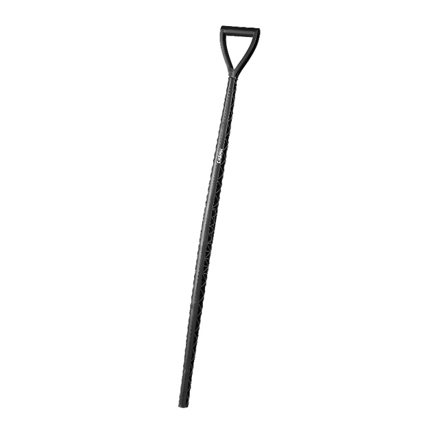 фото Черенок пластиковый "сибин", морозостойкий для снеговых лопат, с рукояткой, длина -1160 мм