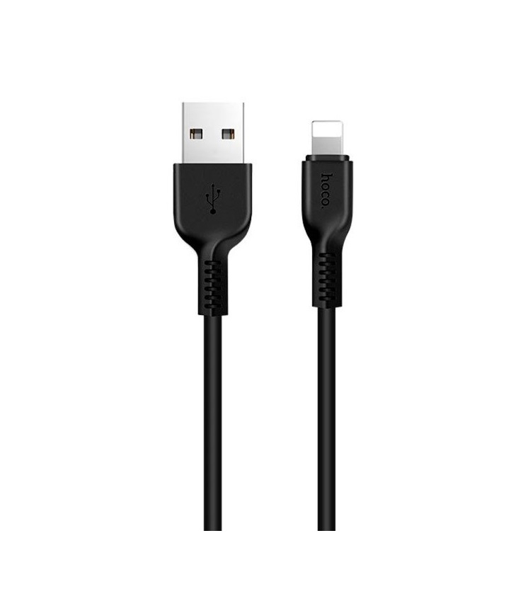 

Кабель Lightning-USB Hoco X20 2м черный, X20
