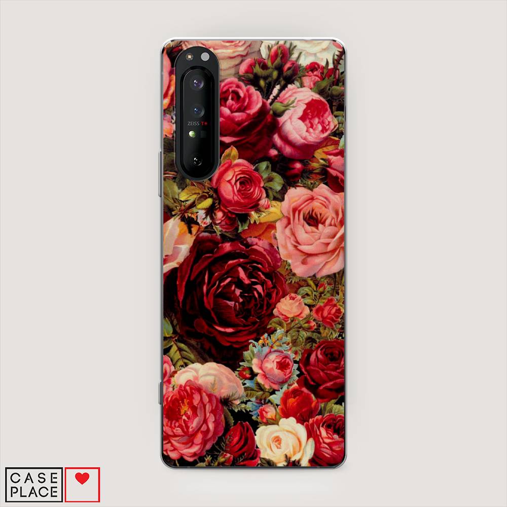 

Чехол Awog "Розы винтажные" для Sony Xperia 1 II, 54550-8