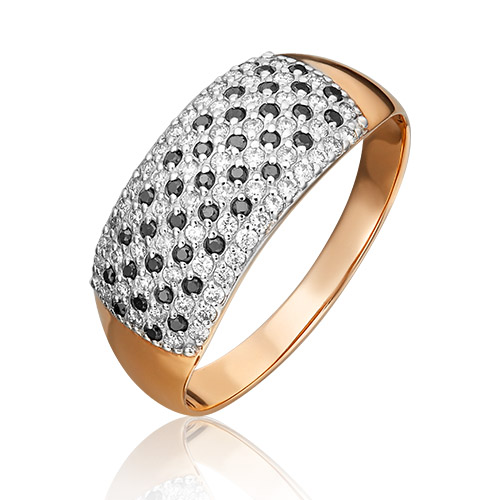 

Кольцо из красного золота р. 16 PLATINA jewelry 01-1489-00-108-1110-30, бриллиант, 01-1489-00-108-1110-30