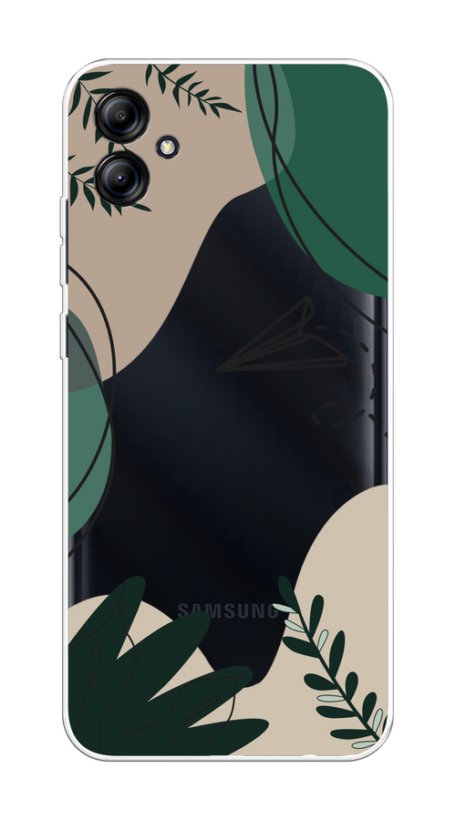 

Чехол на Samsung Galaxy A04e/A042 "Secret Garden", Зеленый;бежевый;черный, 2107650-1