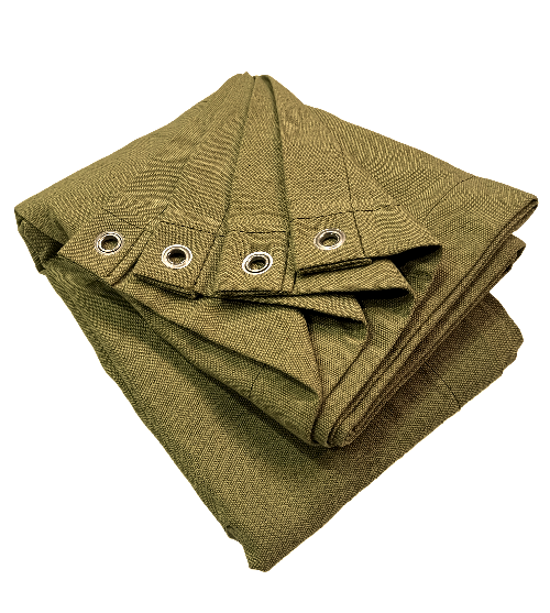 

Полог брезентовый ПК ЭлитТент 3х3м, огнеупорная пропитка, люверсы по периметру, Хаки, -