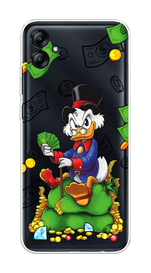 

Чехол на Samsung Galaxy A04e/A042 "Scrooge Richness", Черный;синий;зеленый, 2107650-1