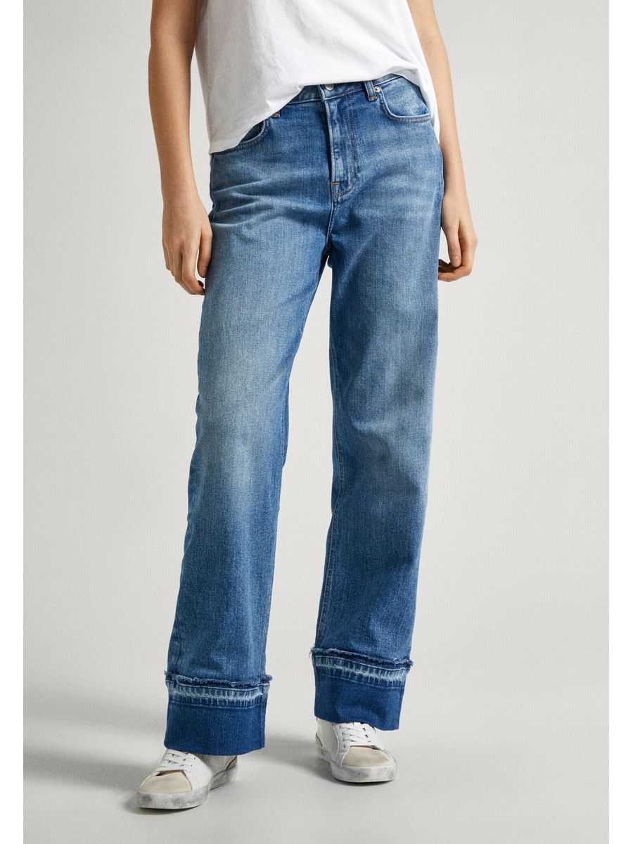 

Джинсы женские Pepe Jeans PE121N190 синие 33/30, Синий, PE121N190