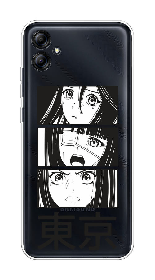 

Чехол на Samsung Galaxy A04e/A042 "Tokyo girls", Белый;черный;прозрачный, 2107650-1