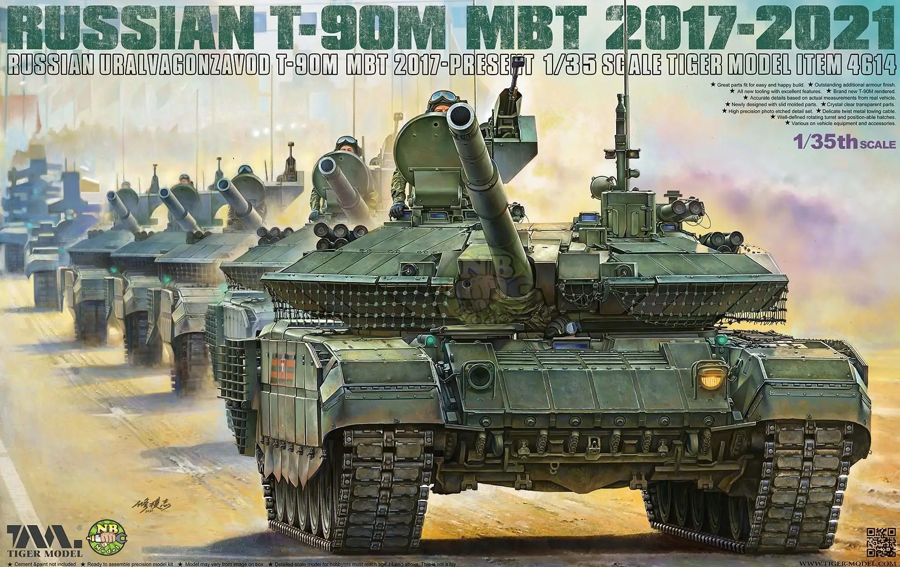 

4614TM Russian T-90M MBT