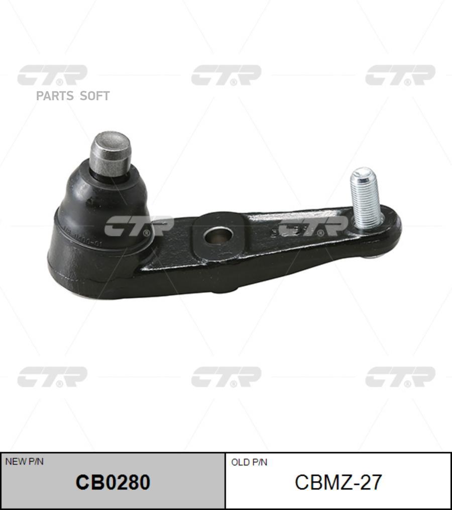 

CTR Опора шаровая MAZDA 323 91- CTR CBMZ-27