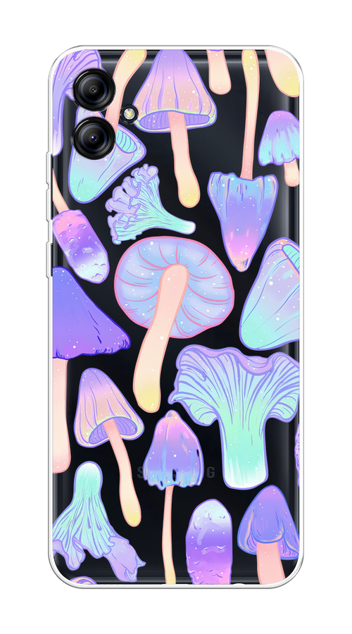 

Чехол на Samsung Galaxy A04e/A042 "Пастельные грибы", Фиолетовый;голубой, 2107650-1
