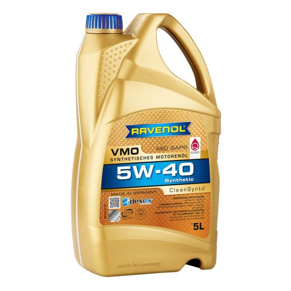 Моторное масло Ravenol Vmo Sae 5W40 5л