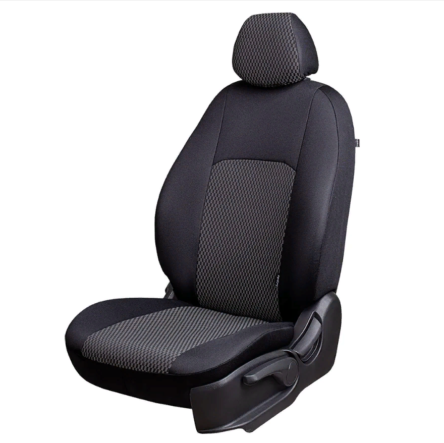 

Чехлы на сиденья Lordautofashion Дублин Fiat Ducato -3 (2014-) жаккард, Черный