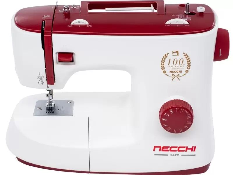 Швейная машина Necchi 2422 белый, красный швейная машина as seen on tv красный