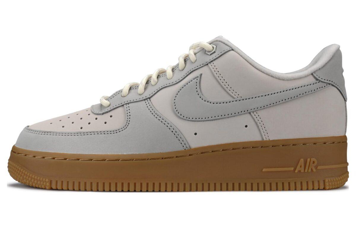

Кеды унисекс Nike Air Force 1 Low 1 '07 WB серые 46 EU, Серый, Air Force 1 Low 1 '07 WB