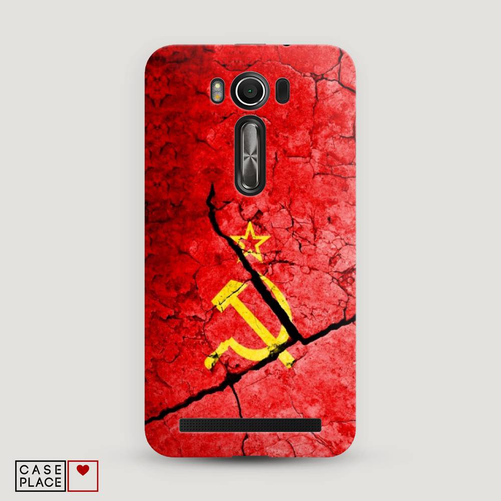 фото Чехол awog "ссср" для asus zenfone 2 laser ze550/551kl