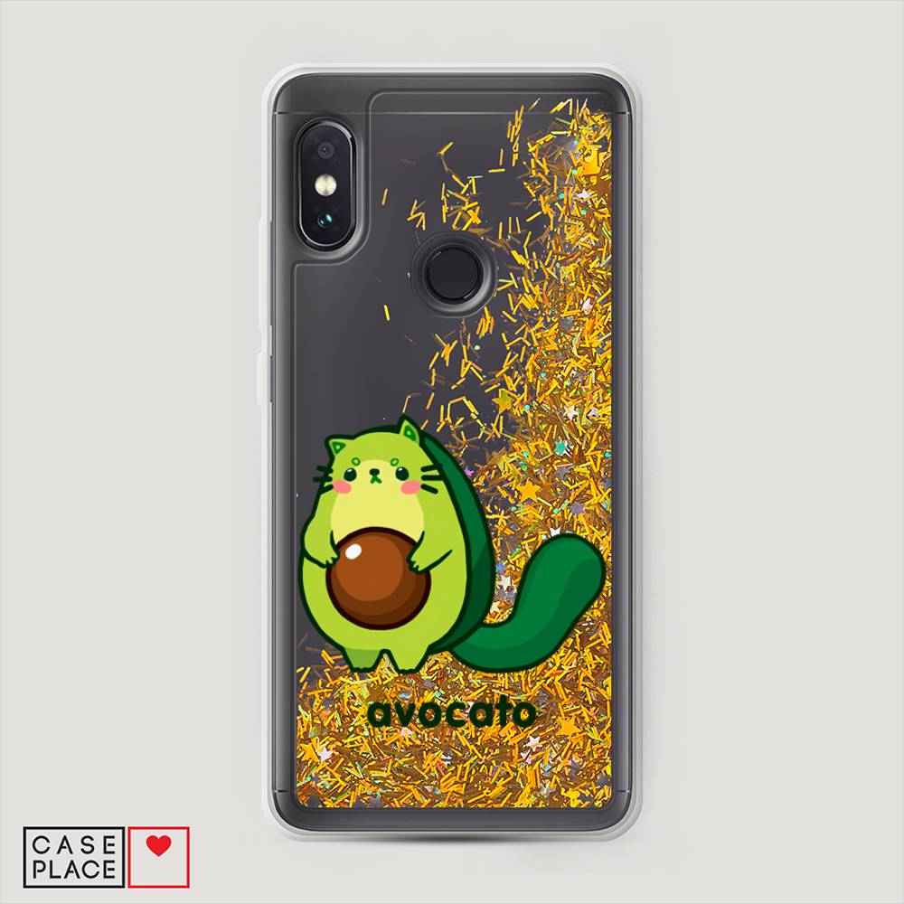 

Жидкий чехол с блестками "Avocato" на Xiaomi Redmi Note 5, 32790-1