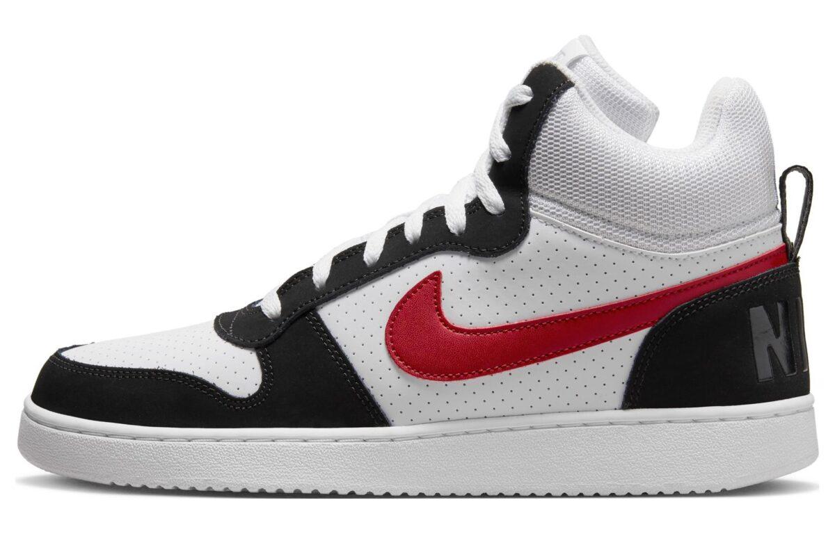 

Кеды унисекс Nike Court Borough белые 43 EU, Белый, Court Borough