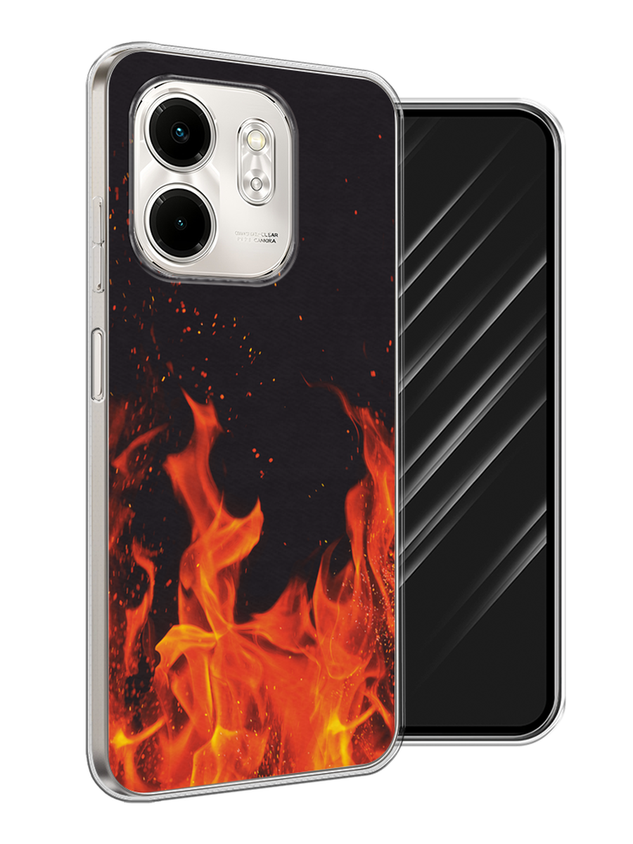 

Чехол Awog на Infinix Smart 9/Hot 50i "Все в огне", Оранжевый;черный, 3106750-1