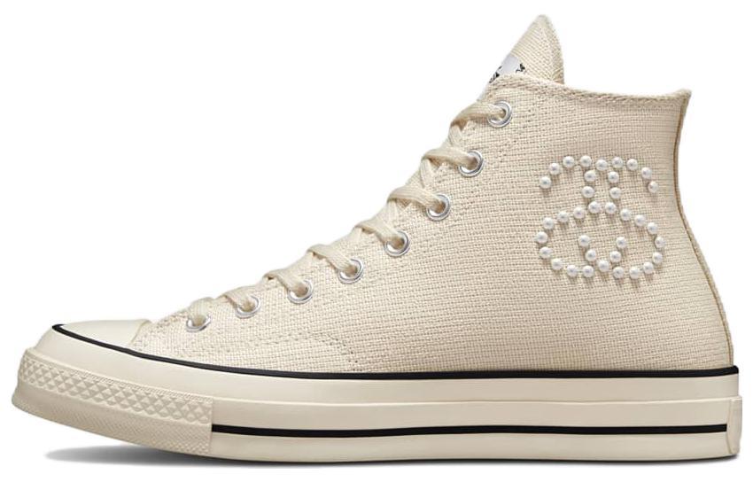 

Кеды унисекс Converse Stussy 1970s белые 44 EU, Белый, Stussy x Converse 1970s