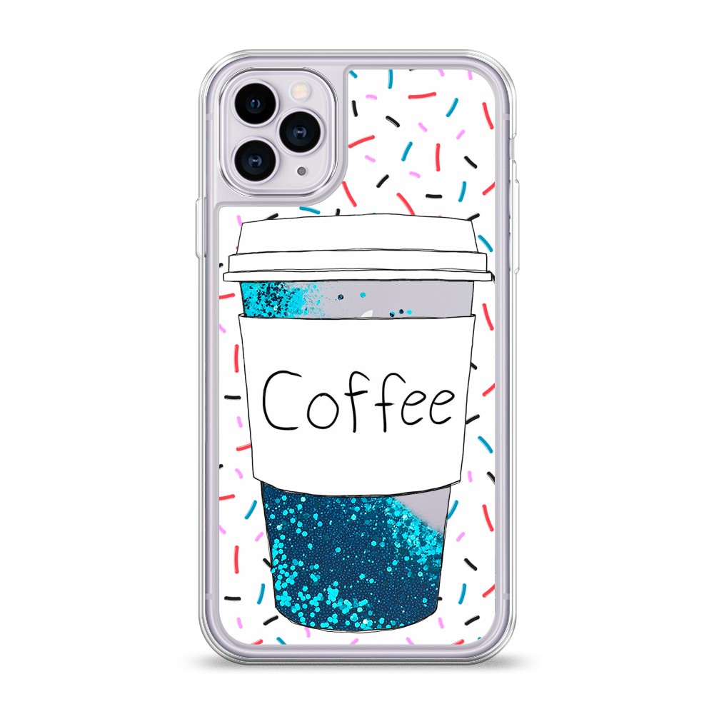 

Чехол Awog на Apple iPhone 11 Pro / Айфон 11 Pro "Coffee прозрачный стакан", Разноцветный, 12393-1