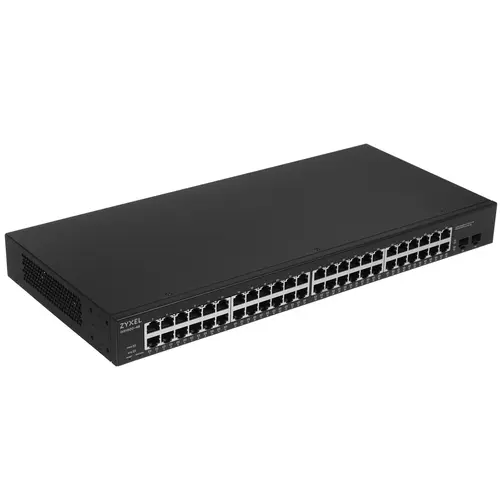 

Коммутатор Zyxel GS1900-48 GS1900-48-EU0102F черный, GS1900-48