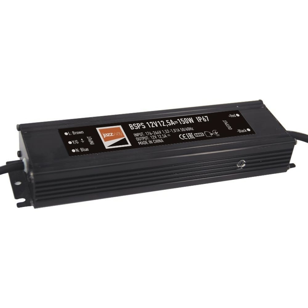 фото Драйвер jazzway bsps 12v 12,50a-150w ip67 3329297a