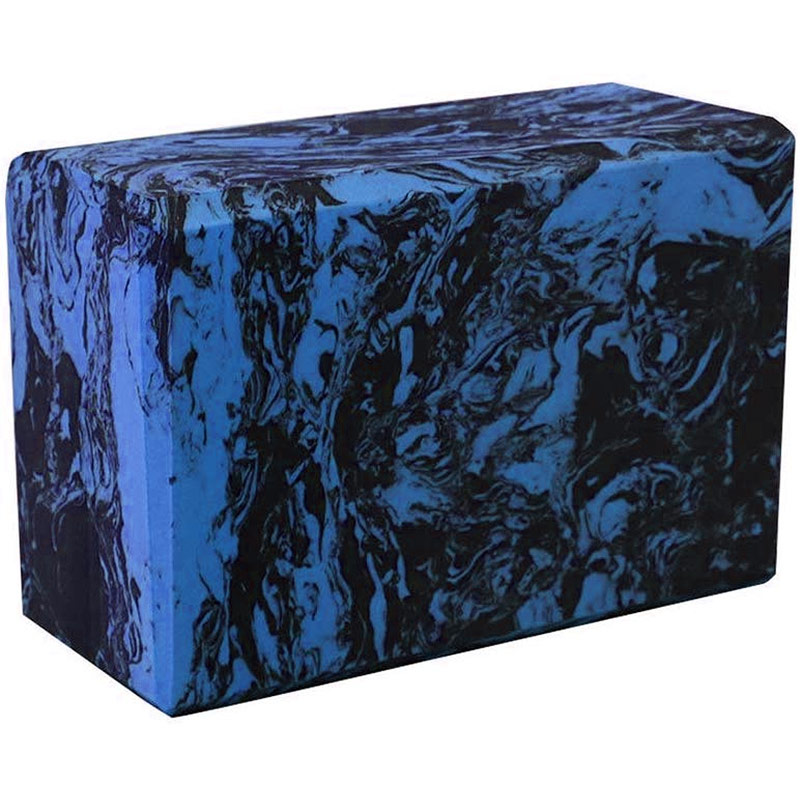 Блок для йоги Спортекс BE200 22,3x15x7,6 см, синий гранит