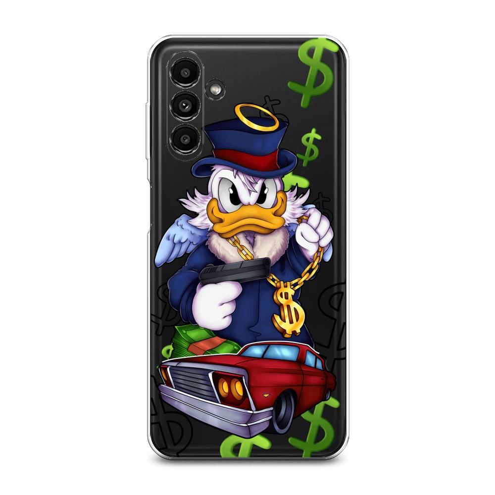 

Чехол на Samsung Galaxy A14 5G "Scrooge McDuck with a Gold Chain", Красный;синий;белый, 2107250-6