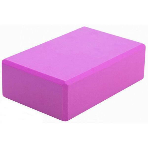Блок для йоги Cliff 299 23x15x8 см, розовый