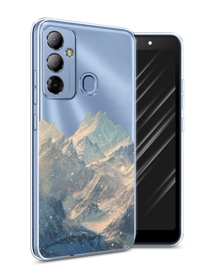 

Чехол Awog на Tecno Pop 6 Go "Горы арт 2", Серый, 302950-10