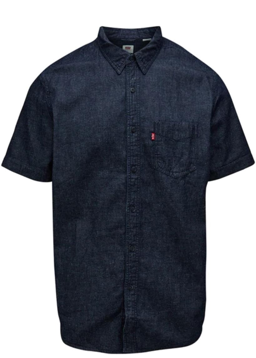 

Рубашка мужская Levi's 86624-0014 синяя XL, 86624-0014