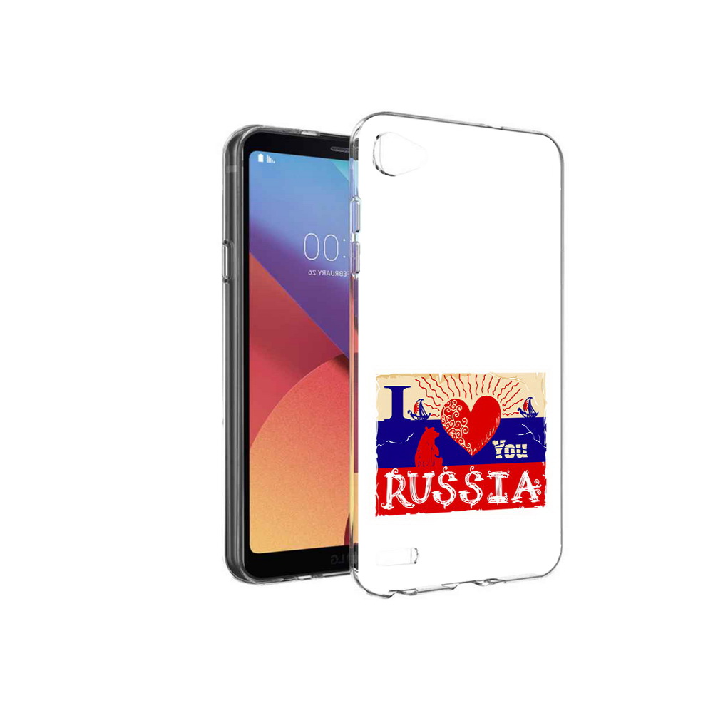 

Чехол MyPads Tocco для LG G6 mini Люблю Россию, Прозрачный, Tocco