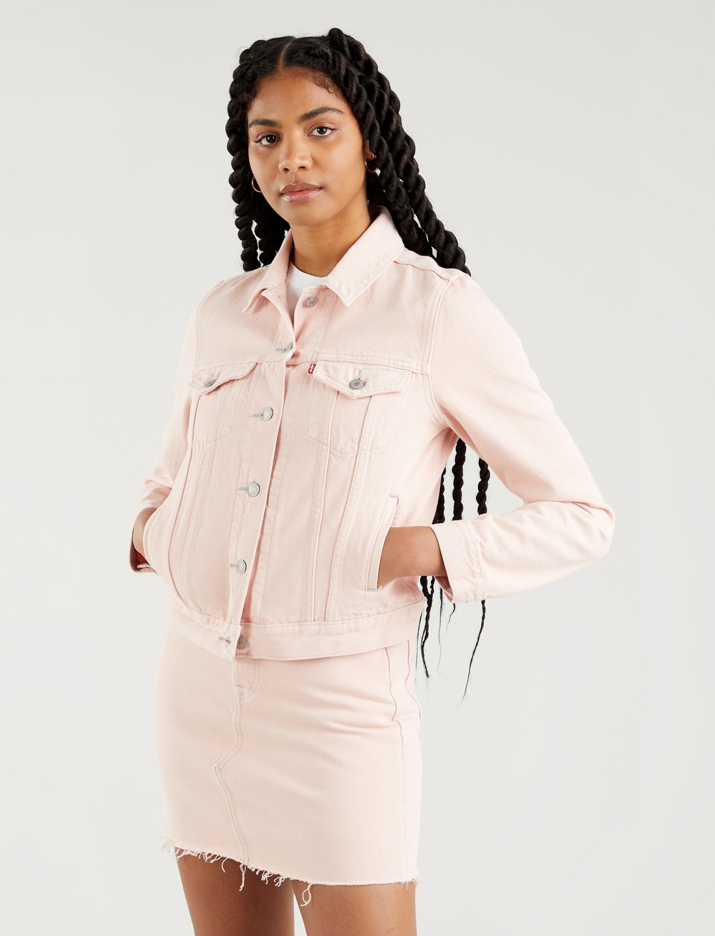

Джинсовая куртка женская Levi's 29945-0111 бежевая S, 29945-0111