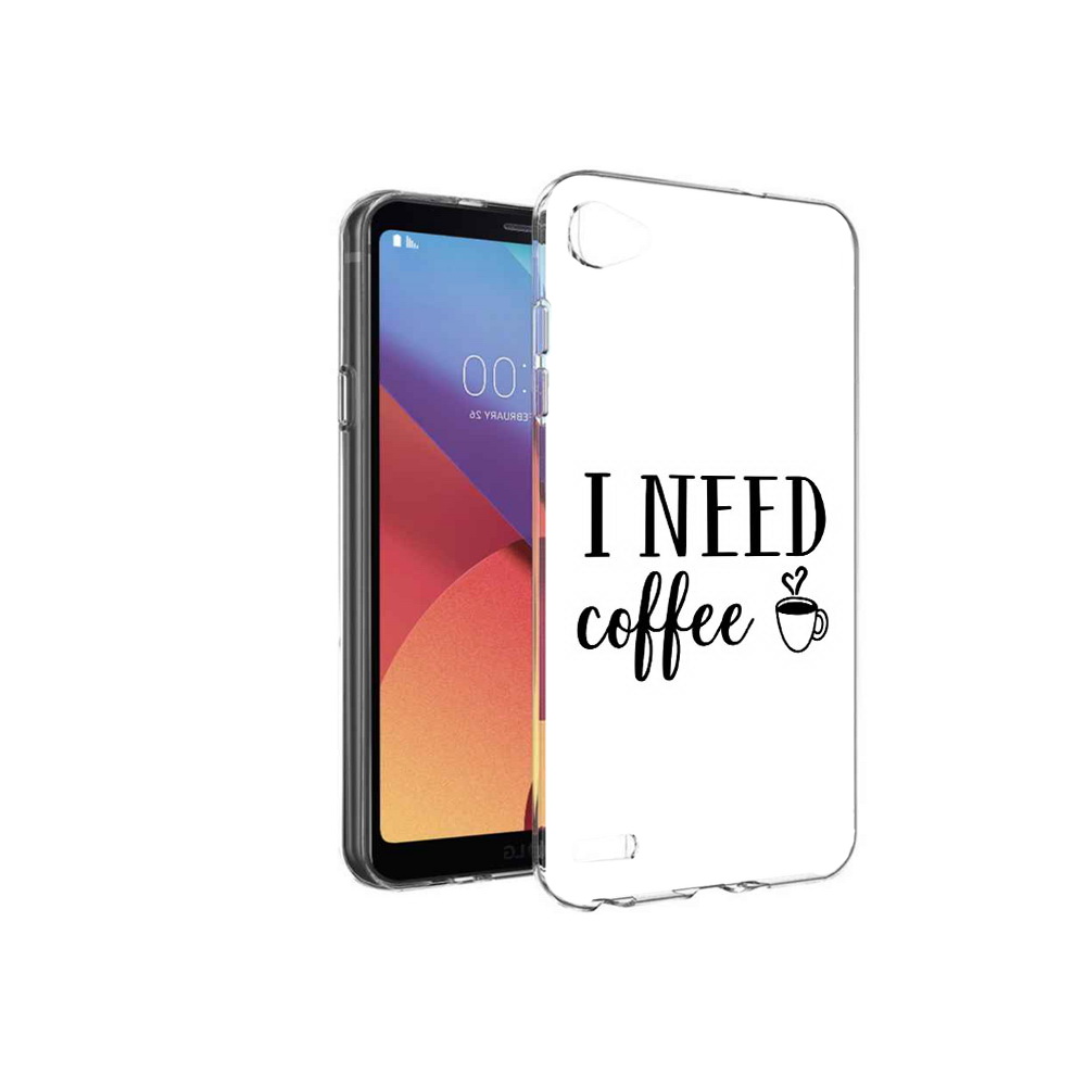 

Чехол MyPads Tocco для LG G6 mini Мне нужен кофе, Прозрачный, Tocco