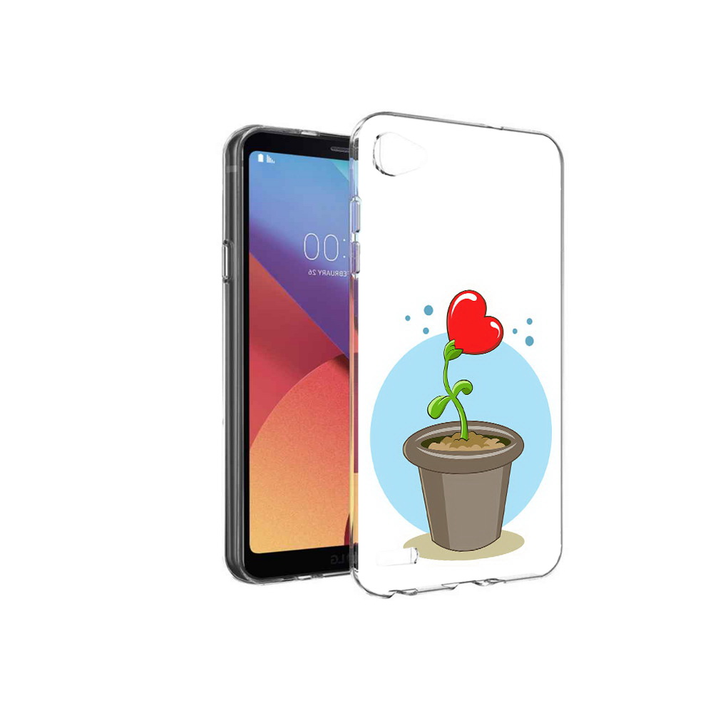 

Чехол MyPads Tocco для LG G6 mini Растение любви 14 февраля, Прозрачный, Tocco