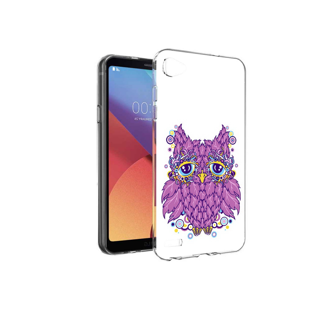 

Чехол MyPads Tocco для LG G6 mini Розовая сова, Прозрачный, Tocco