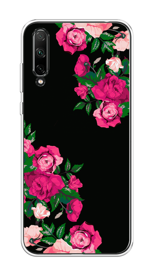 

Чехол на Honor 30i "Розы фуксия", Черный;розовый;зеленый, 6104050-1