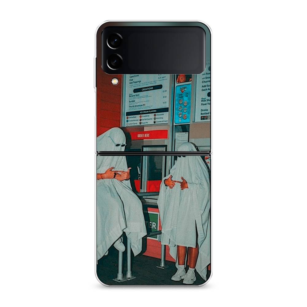 

Чехол Awog на Samsung Galaxy Z Flip 3 / Самсунг Z Flip 3 "Chillin Killin", Красный, 2103750-9