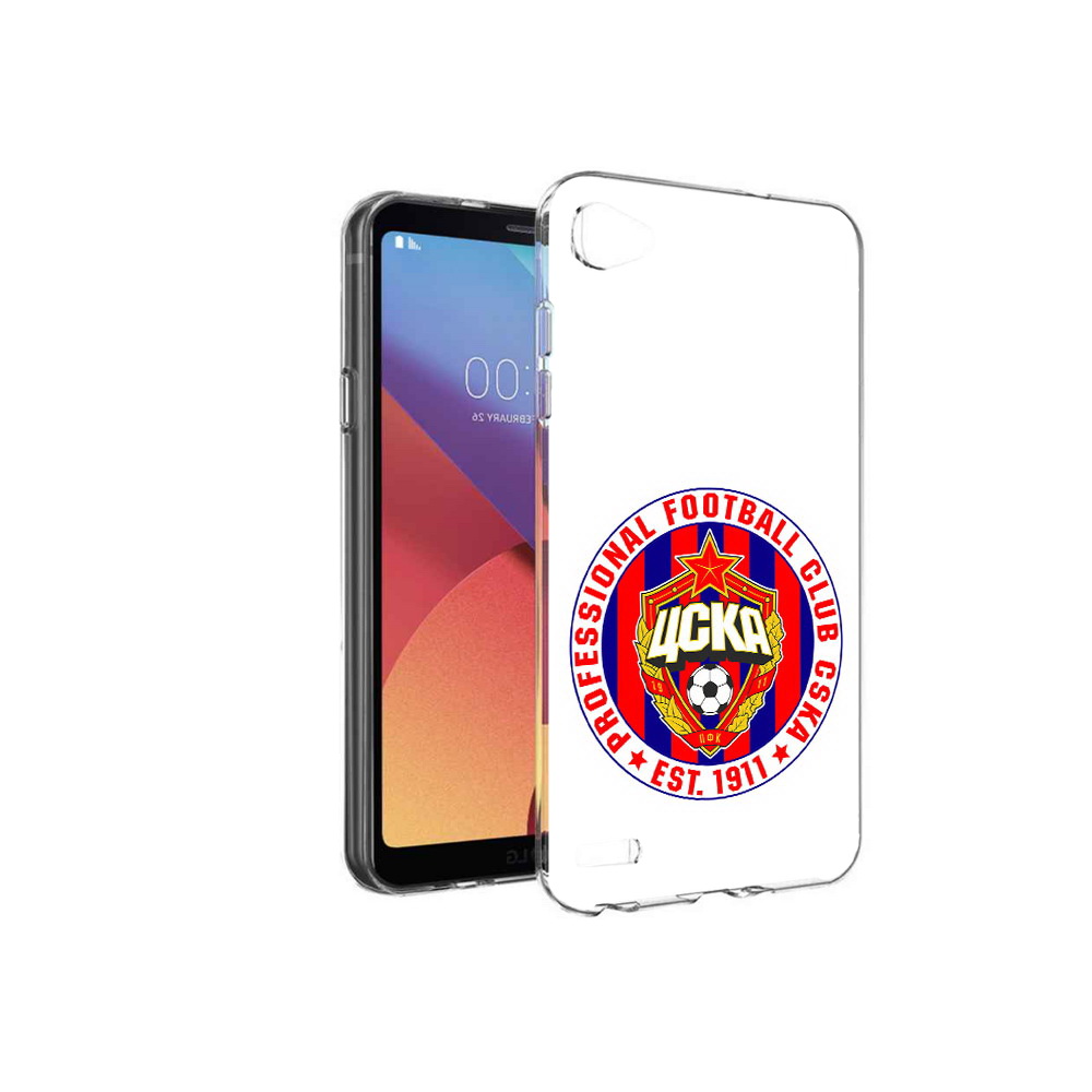 

Чехол MyPads Tocco для LG G6 mini ФК ЦСК логотип, Прозрачный, Tocco