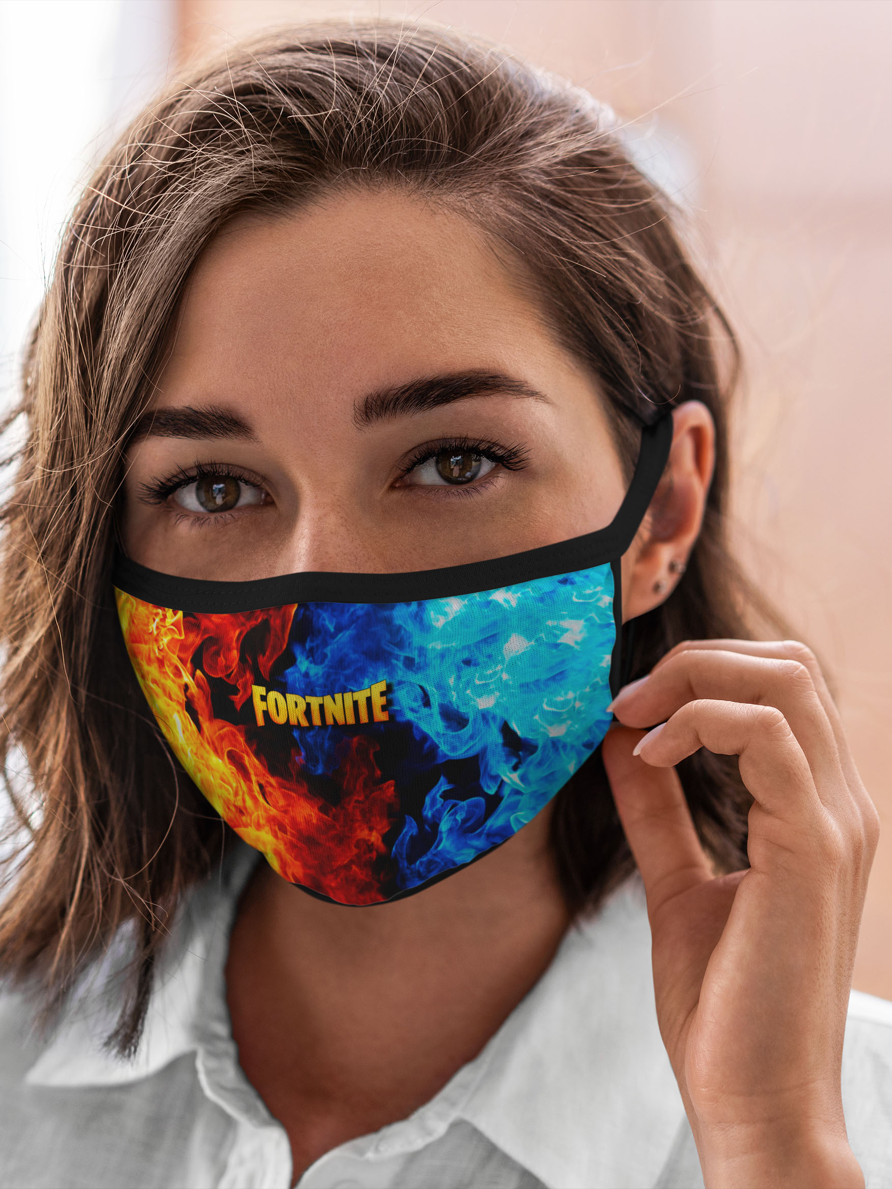 

Многоразовая маска унисекс Burnettie Fortnite, Разноцветный, Fortnite