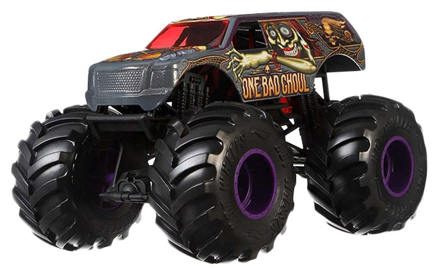 

Mattel Hot Wheels GBV39 Хот Вилс Монстр трак 1:24 ONE BAD GHOU