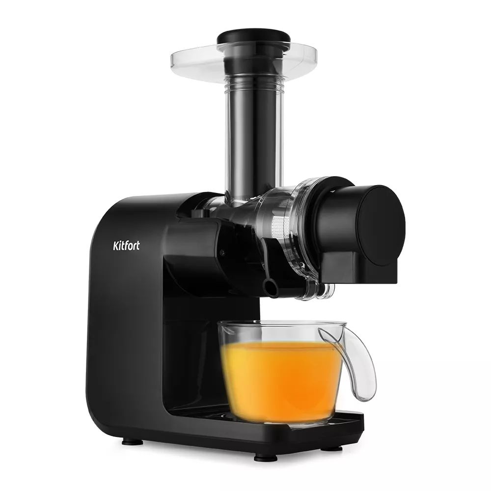 

Соковыжималка шнековая KITFORT KT-1124 150 Вт черный, KT-1124