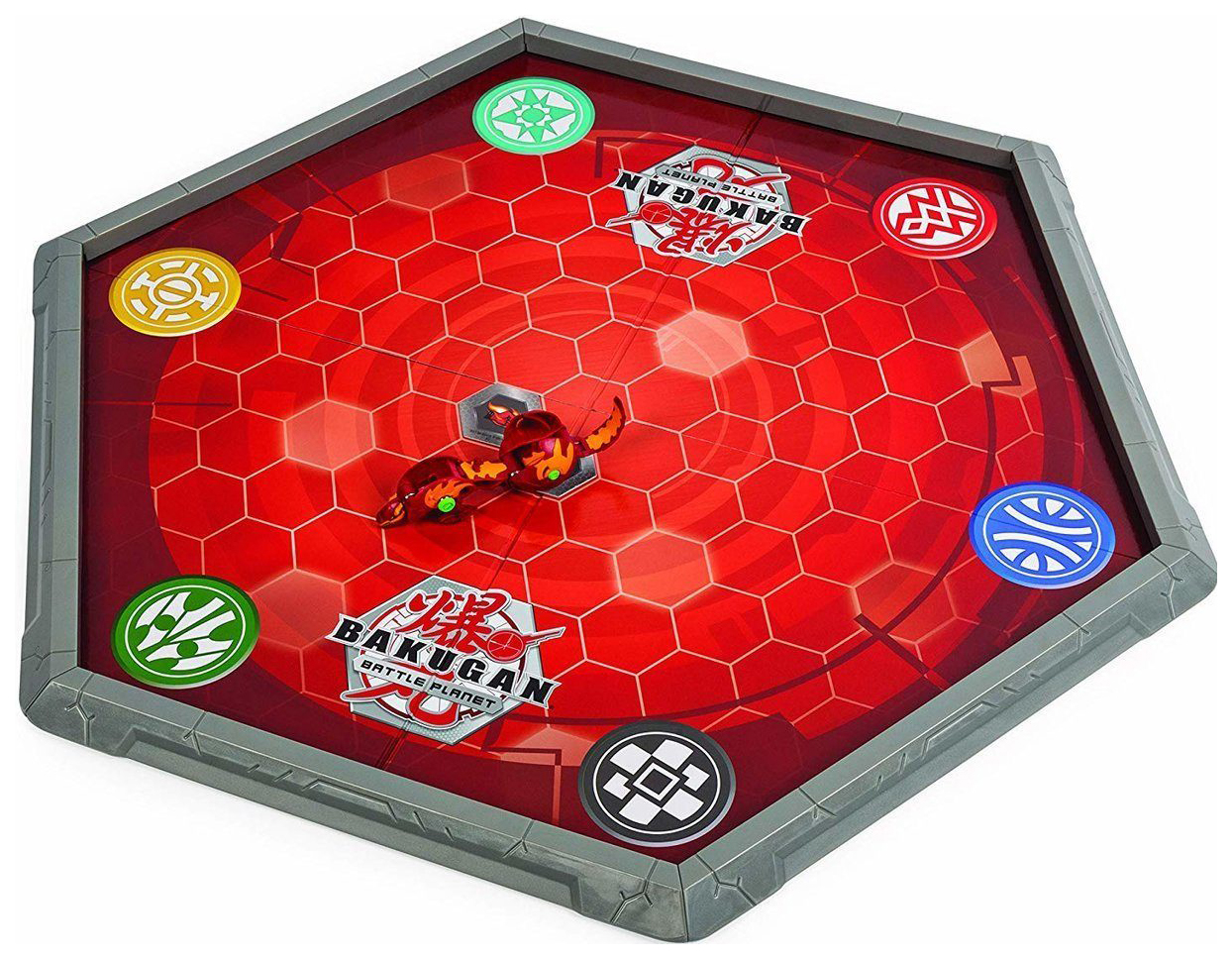 фото Bakugan 6045142 бакуган игровой набор с ареной и фигуркой-трансформером spin master