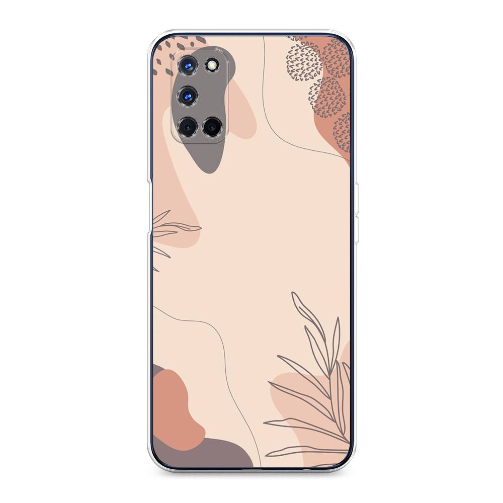 

Чехол для Oppo A52/A72 "Нюдовые тона", Коричневый;серый, 253150-4