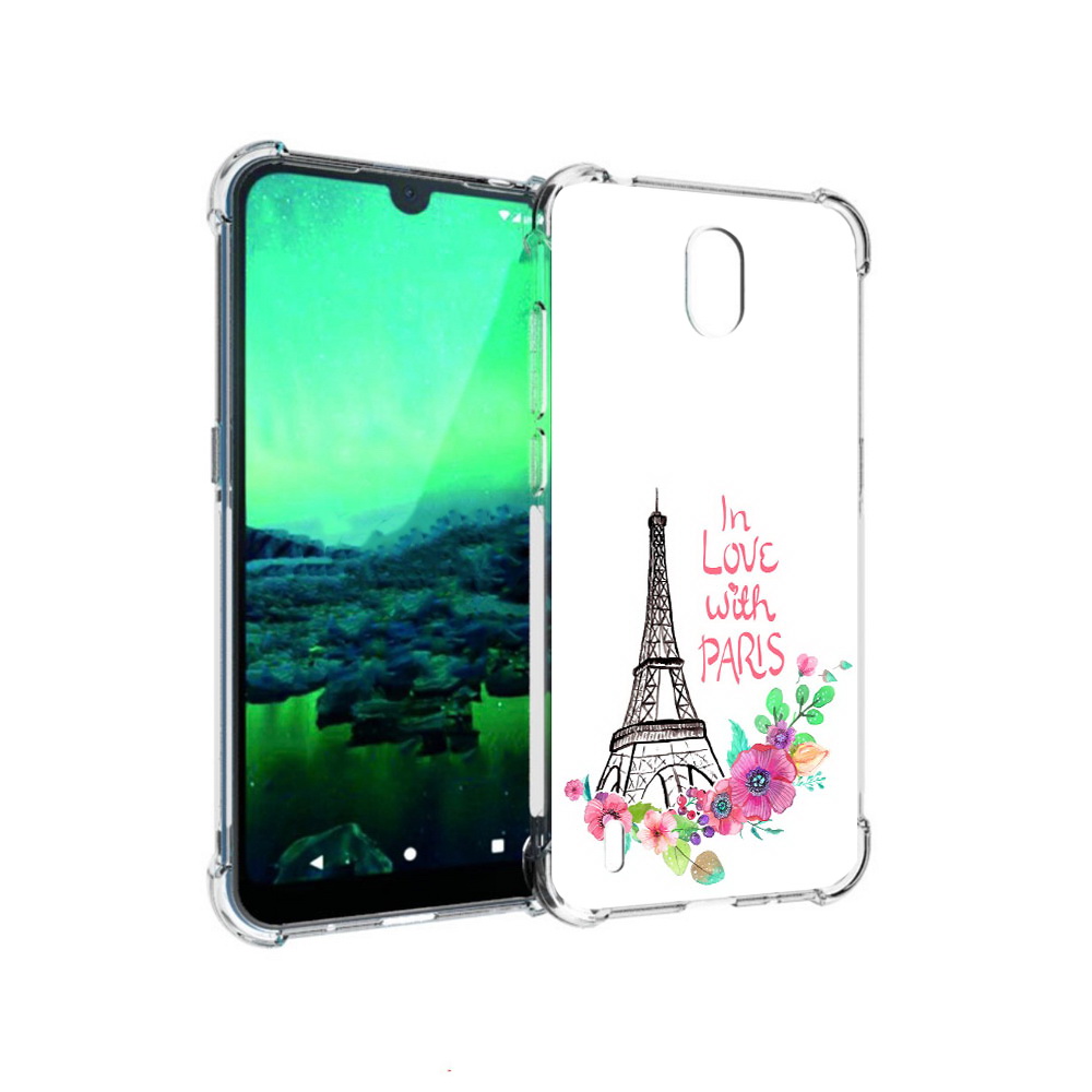 

Чехол MyPads Tocco для Nokia 1.3 любимый париж (PT227048.104.452), Прозрачный, Tocco