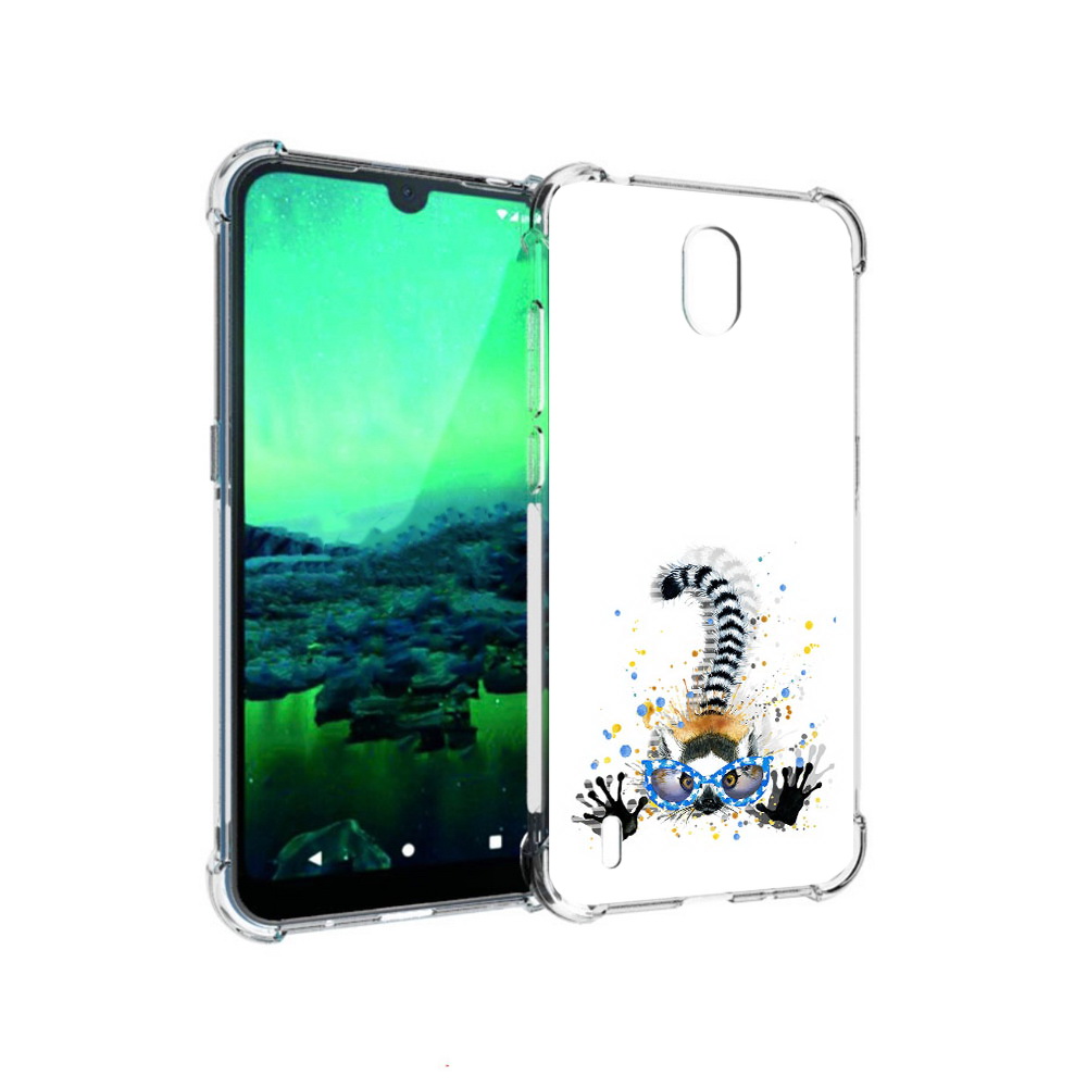 

Чехол MyPads Tocco для Nokia 1.3 лямур (PT227048.104.454), Прозрачный, Tocco